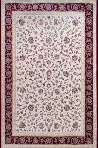 V1006B-CREAM/D.RED-2.5*3.5
