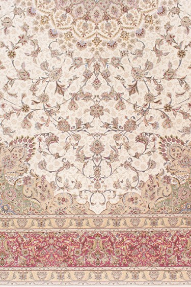 مستانه كرم سفيد/حاشيه لاكي-لاكي-2*3